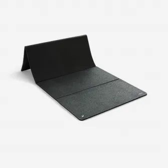 Decathlon Saltea pliabila Fitness In & Out Interior si exterior 8 mm Negru, Marime unica