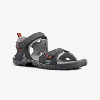 Decathlon Sandale Drumetie in natura NH100 Gri-Portocaliu Barbati, 42