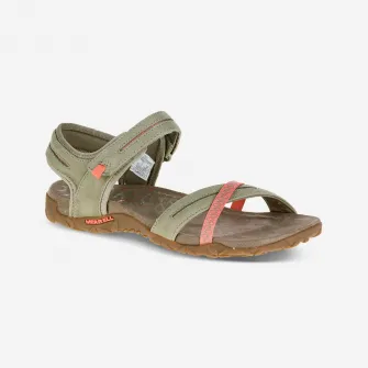 Decathlon Sandale drumetie in natura Terran Cross Kaki Dama, 36