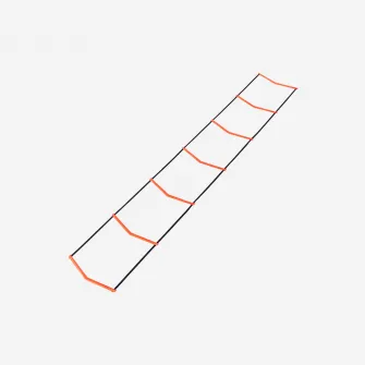 Decathlon Scara Antrenament fotbal Essential 3,20m Portocaliu, Marime unica