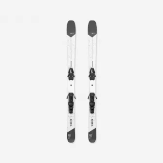 Decathlon Schiuri CROSS 150+ cu legaturi Negru-Alb Barbati, 150 CM