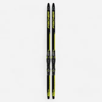Decathlon SCHIURI FISCHER SCS SKATE + LEGATURI RACE SKATE IFP COPII, 141cm