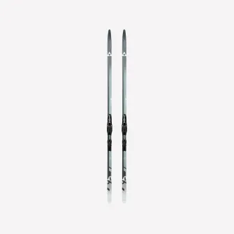 Decathlon Schiuri fond clasice piei TWIN SKIN AEROGUIDE + legaturi, 194cm