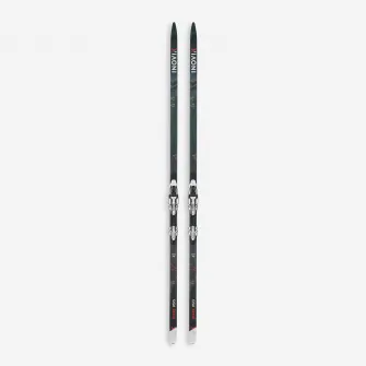 Decathlon Schiuri Fond Skating 900 Camber MEDIUM+ Legaturi Rottefela Xcelerator Pro Adulti, 181cm