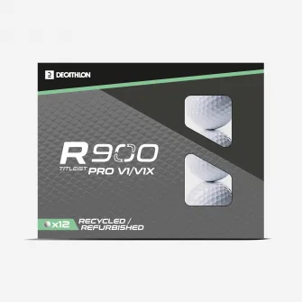 Decathlon Set 12 Mingi Golf reconditionate R900 Alb, Marime unica