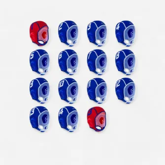 Decathlon Set 15 Casti Water Polo easyplay Albastru Copii, Marime unica