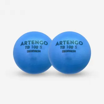Decathlon Set 2 Mingi din Spuma Tenis TB100 7 cm Albastru, Marime unica