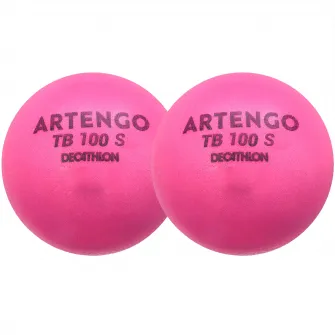 Decathlon Set 2 Mingi din Spuma Tenis TB100 7 cm Roz, Marime unica