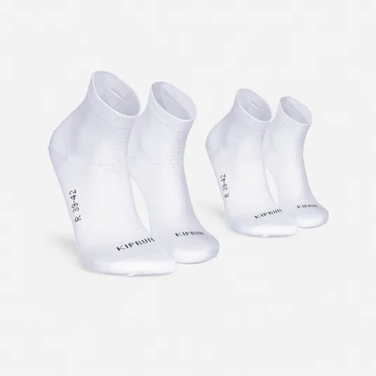 Decathlon SET 2 PERECHI SOSETE SUBTIRI ALERGARE RUN500 MID Adulti, 39/42