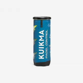 Decathlon Set 3 Mingi Presurizate Padel Kuikma PB Control, Marime unica