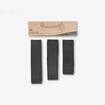 Decathlon Set 3 strap-uri VELCRO pentru boots wakeboard 100, Marime unica