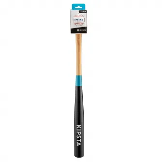 Decathlon Set Baseball 24'' BA180 Bata din lemn si Minge Albastru Copii, Marime unica