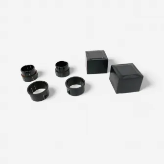 Decathlon Set Capace Plastic TS100, Marime unica