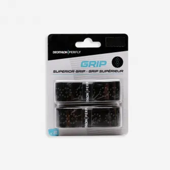 Decathlon Set grip Badminton Confort X 2 - Negru, Marime unica