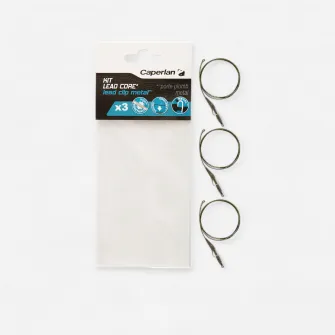 Decathlon Set Leadcore + Lead Clip Metal Pescuit la Crap, Marime unica