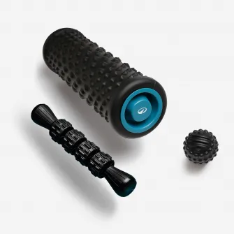 Decathlon Set Masaj 500: rulou, minge, bat de masaj, Marime unica