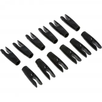 Decathlon Set Nock-uri Tir cu Arcul Club CB Negru, Marime unica
