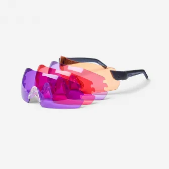 Decathlon SET OCHELARI CLAY 500 BALL TRAP 4 LENTILE INTERSCHIMBABILE, Marime unica