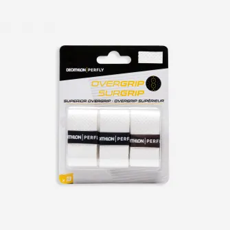 Decathlon Set Overgrip Badminton Confort X 3 - Alb, Marime unica