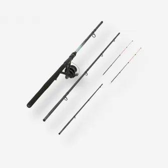Decathlon Set Pescuit la Feeder Sensitiv 100 3m, 3m