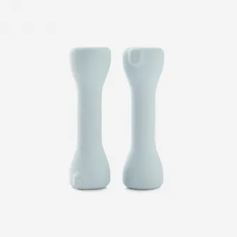 Decathlon Set x2 Gantere Easy Fitness 2 kg Albastru, 2*2 KG