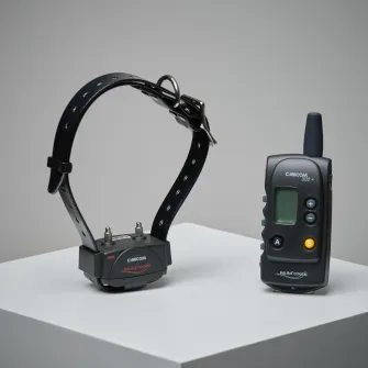 Decathlon Set zgarda + telecomanda de dresare pentru caine Num'axes Canicom 300, Marime unica