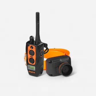 Decathlon Set zgarda + telecomanda dresare si reperare caine DOGTRA 2600T&B, 34cm
