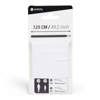 Decathlon Sireturi incaltaminte Alb, 125cm