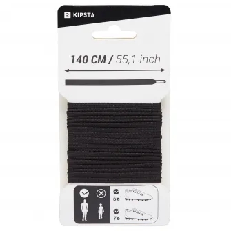 Decathlon Sireturi incaltaminte Negru, 140 CM