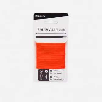 Decathlon Sireturi incaltaminte Portocaliu fluorescent, 110cm