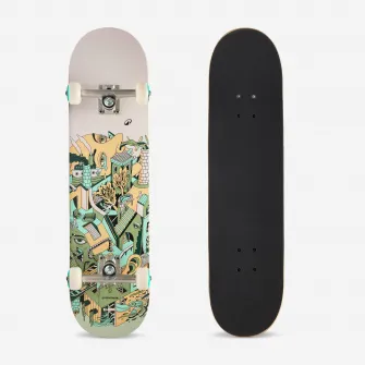 Decathlon SKATEBOARD INTEGRAL FSC CP100 ESCHER MARIMEA 8'' ADULTI, 8''