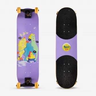 Decathlon Skateboard Play 120 FRIENDS Copii 3-7 ani, 7,25