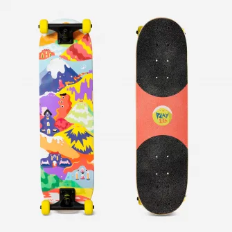 Decathlon Skateboard Play 120 HAPPY MOINTAINS Copii 3-7 ani, 7,25