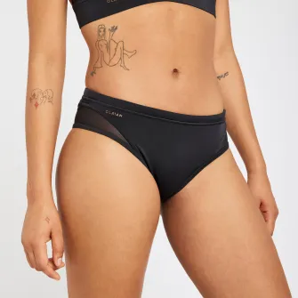Decathlon Slip de baie Savana Negru Dama, 42