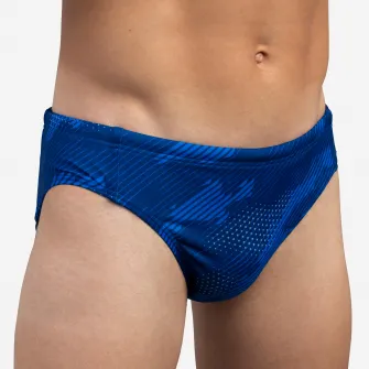 Decathlon SLIP DE BAIE WATER POLO CAMO Albastru Barbati, 48