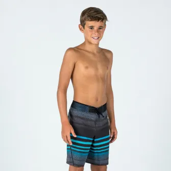 Decathlon Sort baie 900 Dungi Negru-Albastru Baieti, 12-13 Ani