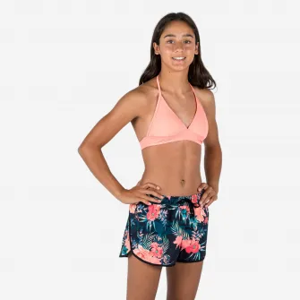 Decathlon Sort baie surf Shiso Negru Fete, 12-13 Ani