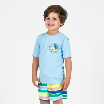 Decathlon Sort de baie dungi 100 Stripy multicolor Baieti, 4-5 Ani