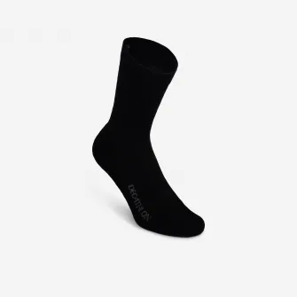Decathlon Sosete Ciclism Iarna 500 Negru, 39/42