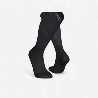 Decathlon Sosete de compresie alergare KIPRUN 500 Negru Adulti, 39/42 M