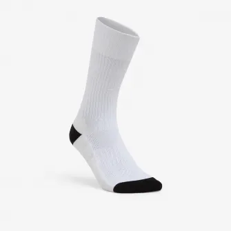 Decathlon Sosete lungi de handbal HIGH alb-negru adulti, 31/34