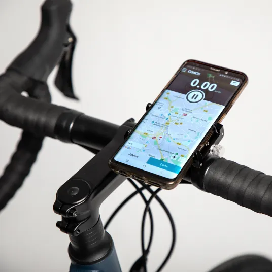 Decathlon Suport metal Smartphone Bicicleta, Marime unica