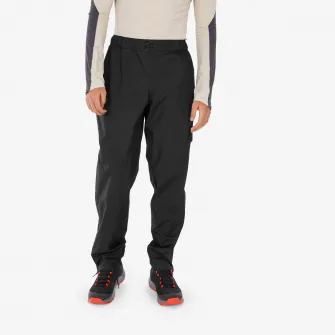 Decathlon Surpantalon Impermeabil Drumetie la Munte MH500 Negru Barbati, 44 (L34)