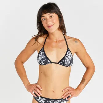 Decathlon Sutien de baie tip triunghi Mae borneo Negru Dama, 40