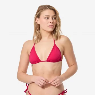Decathlon Sutien de baie triunghiuri culisante MAE Rosu Dama, 38