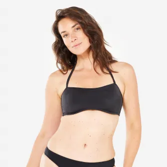 Decathlon Sutien Tip Banda cu bureti detasabili Baie Laura Dama, EU:75B  FR:90B