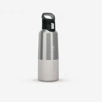 Decathlon Termos inox cu capac cu deschidere rapida pentru drumetie 900 0,8L, Marime unica