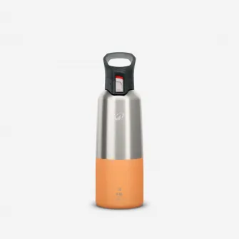 Decathlon Termos inox cu capac cu deschidere rapida pentru drumetie 900 0,8L, Marime unica