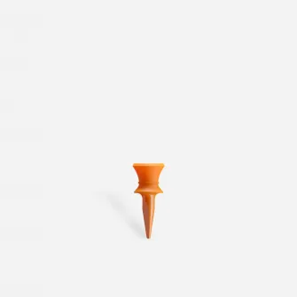 Decathlon Teuri cu etaj GOLF x10 plastic 12mm INESIS 100 Portocaliu, Marime unica