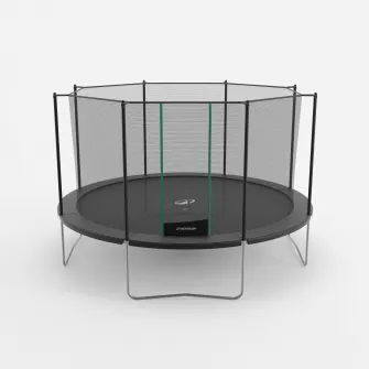 Decathlon TRAMBULINA DE EXTERIOR CU DIAMETRU 420 CM, PLASA DE PROTECTIE SI GARANTIE 2 ANI, Marime unica